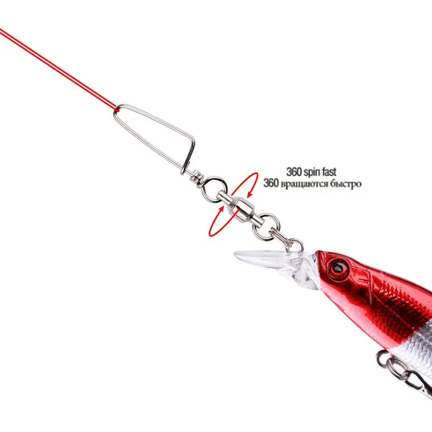 50pcs Fishing Ball Bearing Swi - Fishing Lure Box recensie en prijs