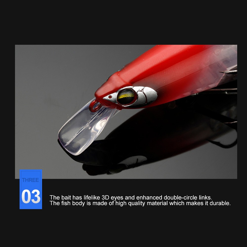 JOHNCOO Floating Minnow 130mm  - Fishing Lure Blade Bait recensie en prijs