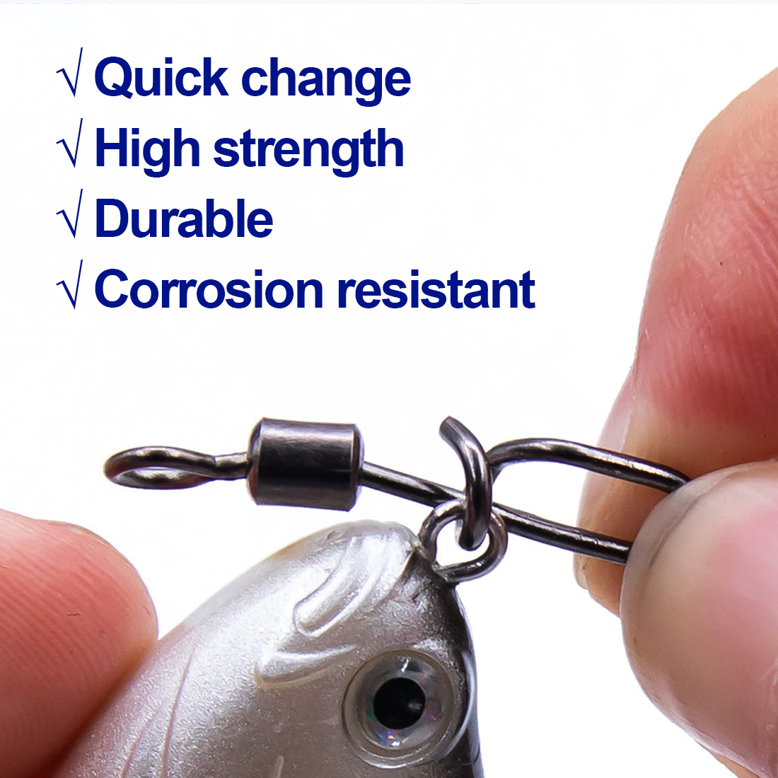 FishTrip Fishing Swivel Snap T - Fishing Lure Accessories recensie en prijs