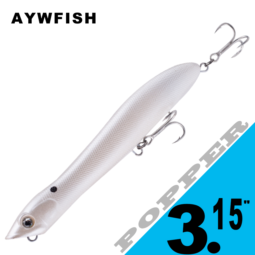 AYWFISH 8CM 6.2G Baby Popper F - Fishing Lure Popper recensie en prijs