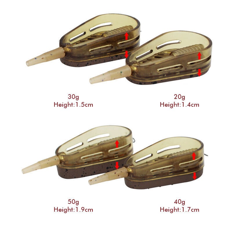 5Pcs Embed Feeder for Fishing  - Fishing Lure Kit recensie en prijs