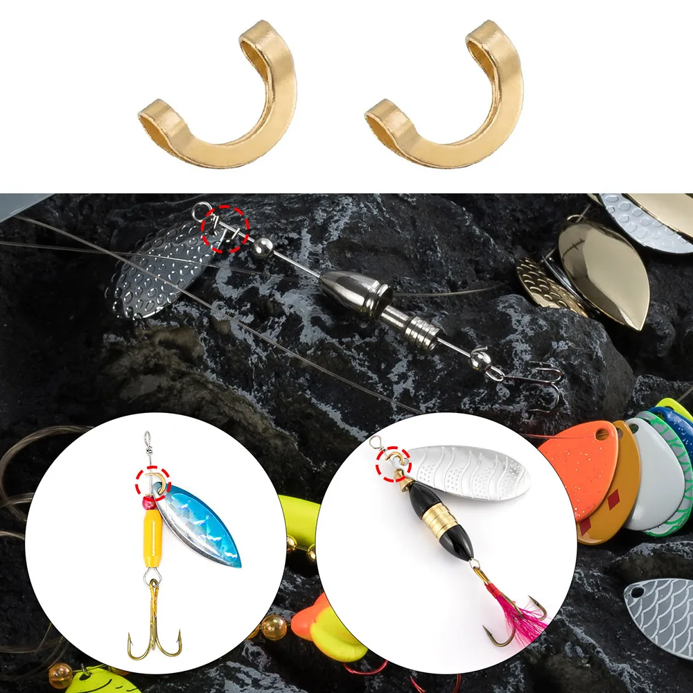 100pcs Fishing U Shaped Fixed  - Fishing Lure Spinnerbait recensie en prijs