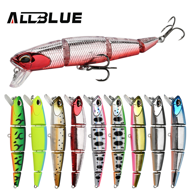 ALLBLUE Professional Jointed S - Fishing Lure Popper recensie en prijs