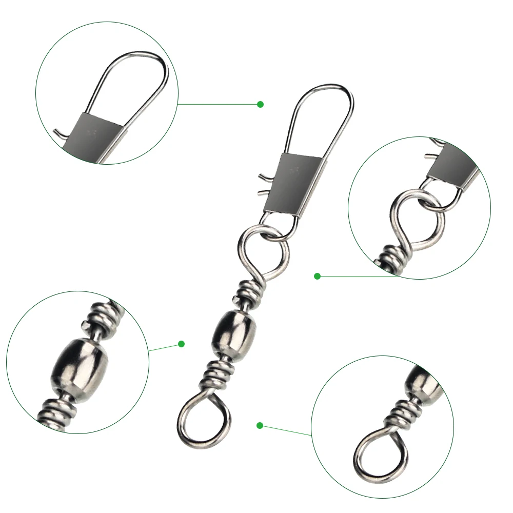 50pcs Carbon Steel Pike Fishin - Fishing Lure Swimbait recensie en prijs