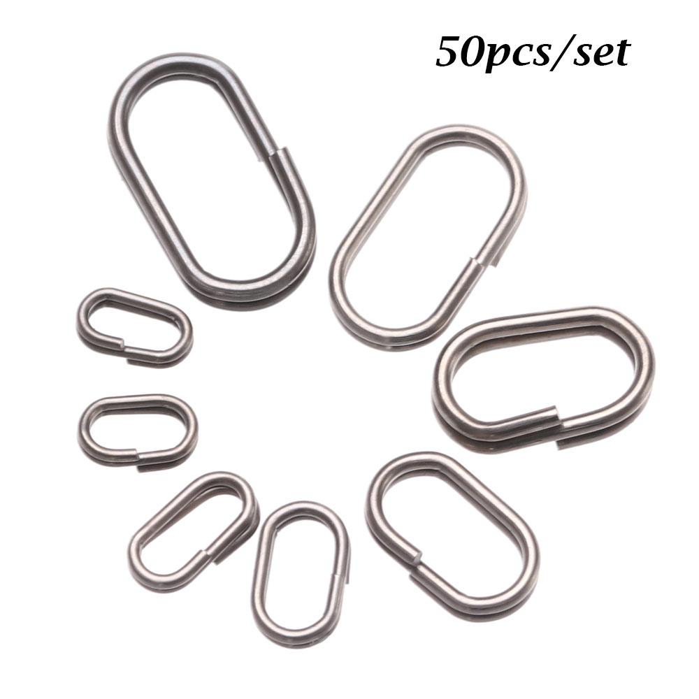 50 PCs/Lot 8/10/13/15/17/19mm  - Fishing Lure Accessories recensie en prijs